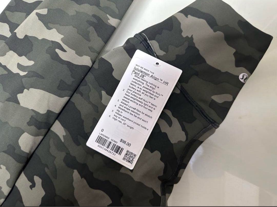 新品 ルルレモン レギンス アラインパンツ lululemon Align 0