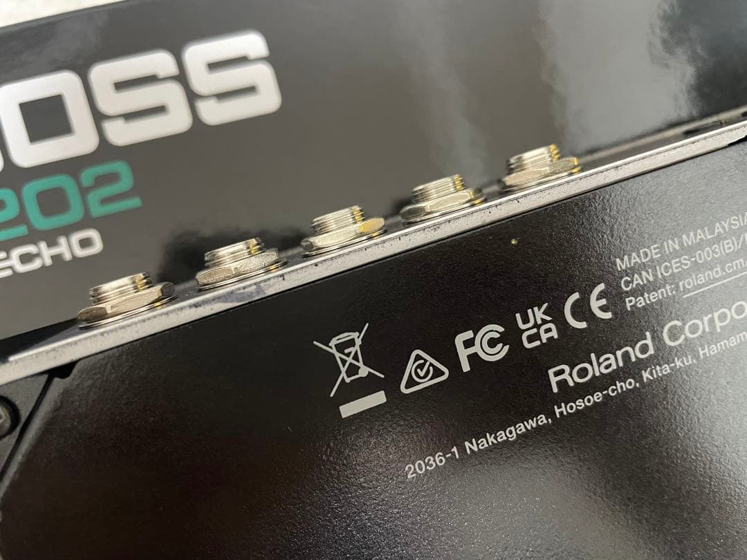 ギター BOSS SPACE ECHO RE-202