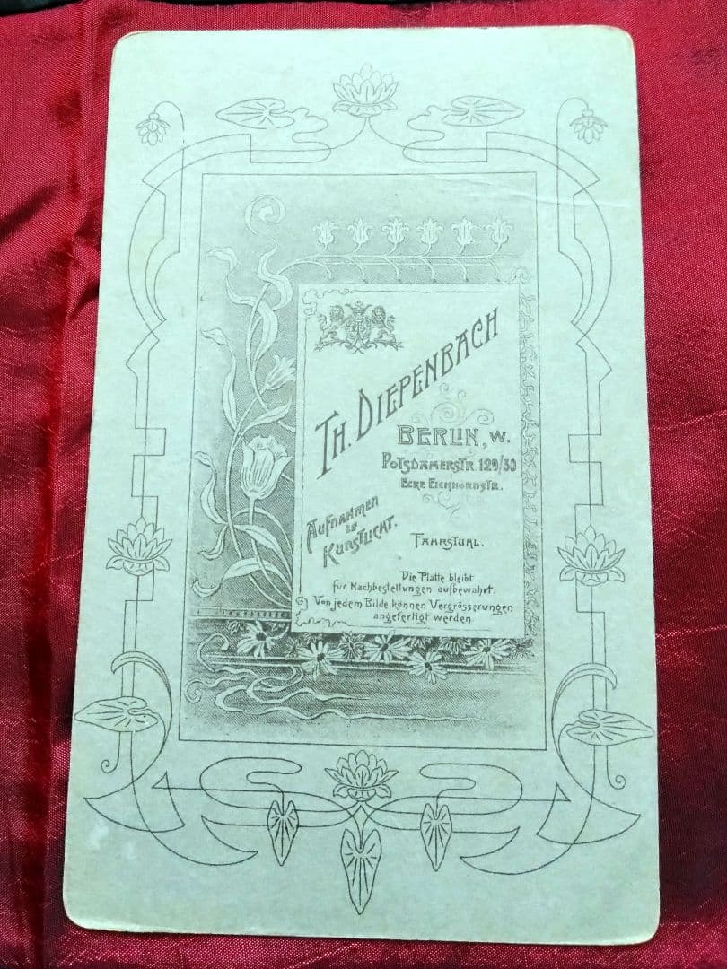 1895年　森村組　ノリタケ創設者一族　「渡欧の一行」　肖像写真　ベルリン写真館