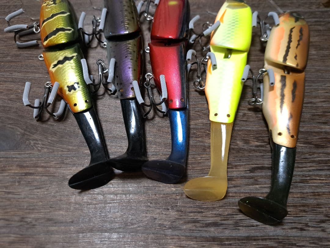 希少　未使用　エバーグリーン　ティンバーフラッシュJr　11本11色まとめて