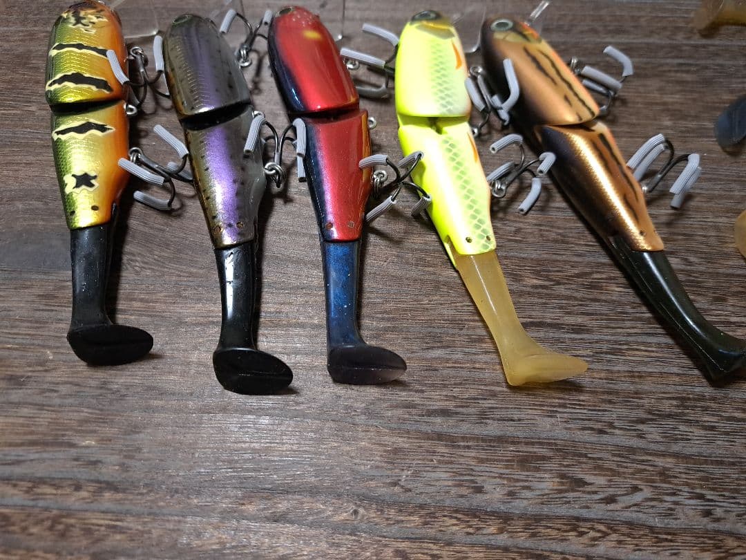 希少　未使用　エバーグリーン　ティンバーフラッシュJr　11本11色まとめて