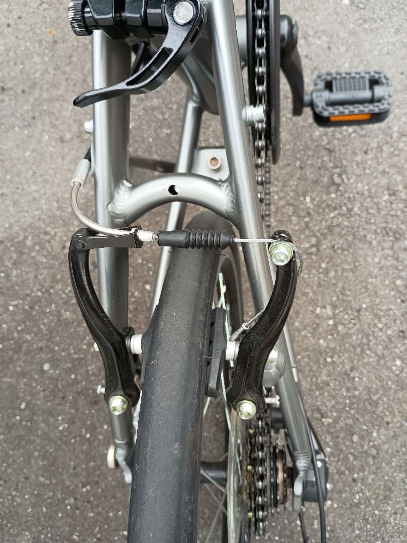 折り畳み自転車tern LINK A7 シルバー2022年 美品 東京引取り希望