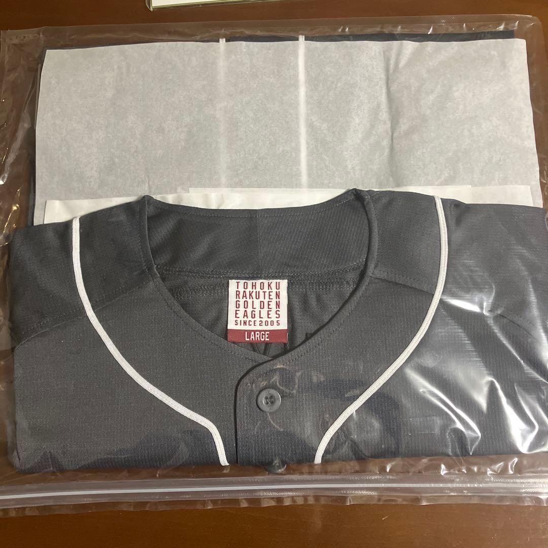 2025 楽天 ファンクラブ限定浅村栄斗 ユニフォーム #3 L 直筆サイン