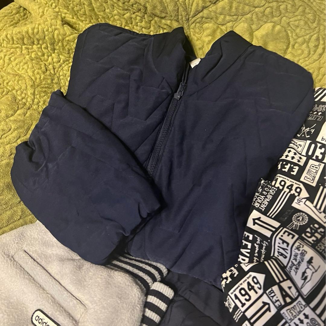 ゴルフウェアレディース まとめ売り7点 Lサイズ adidas他 中綿/ボア秋冬