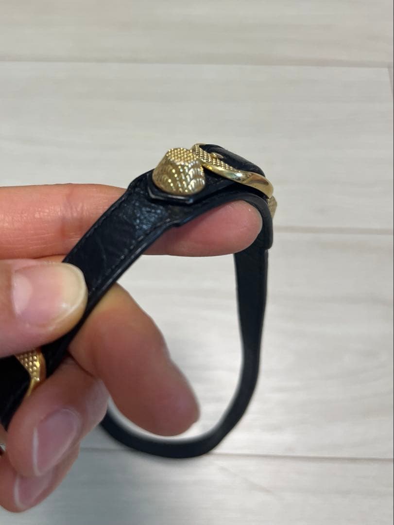 ☆rntruさま専用☆BALENCIAGA ジャイアント レザー バングル