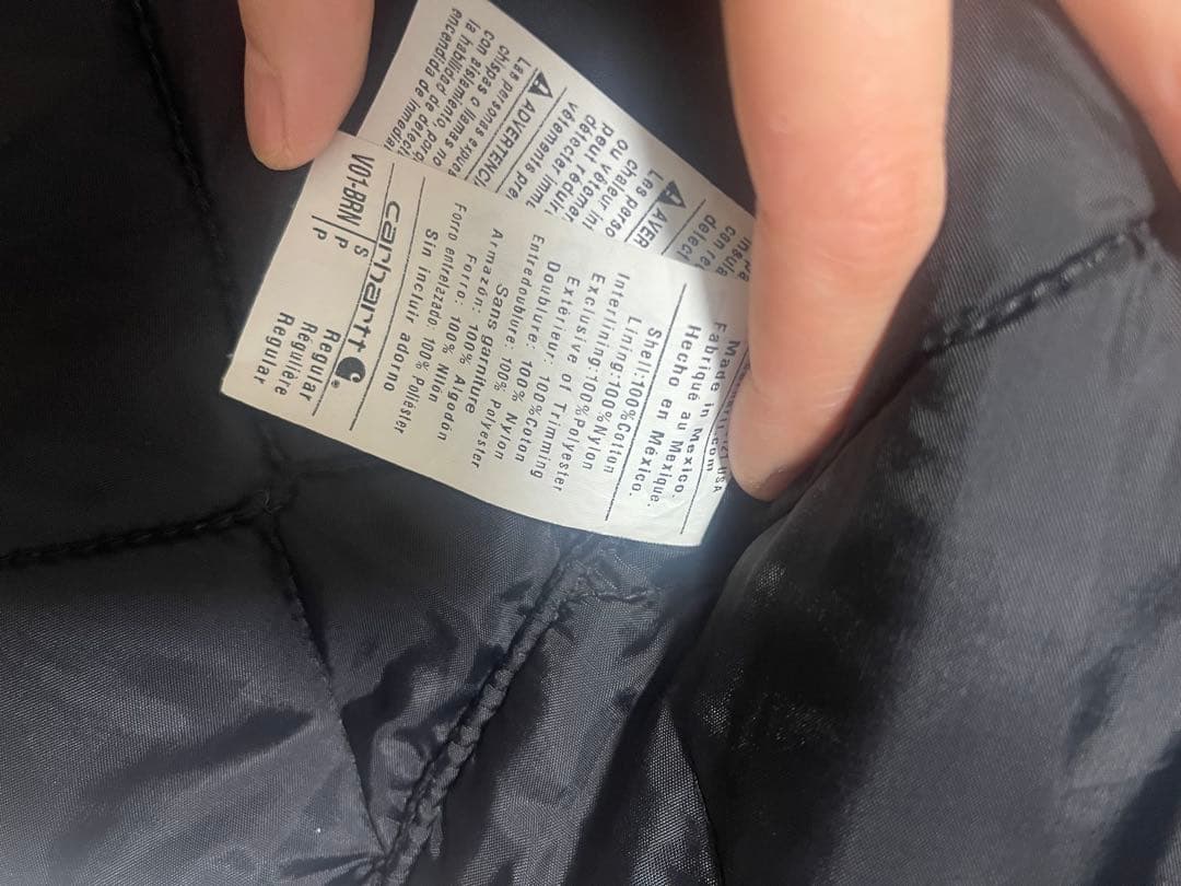 Cathartt Work Vest ブラウンS