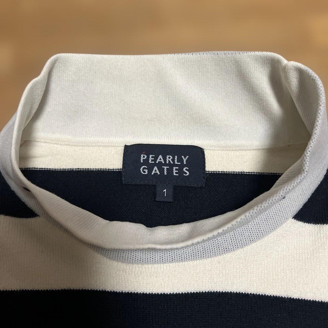 PEARLY GATES ストライプ柄ニットとスカートセット