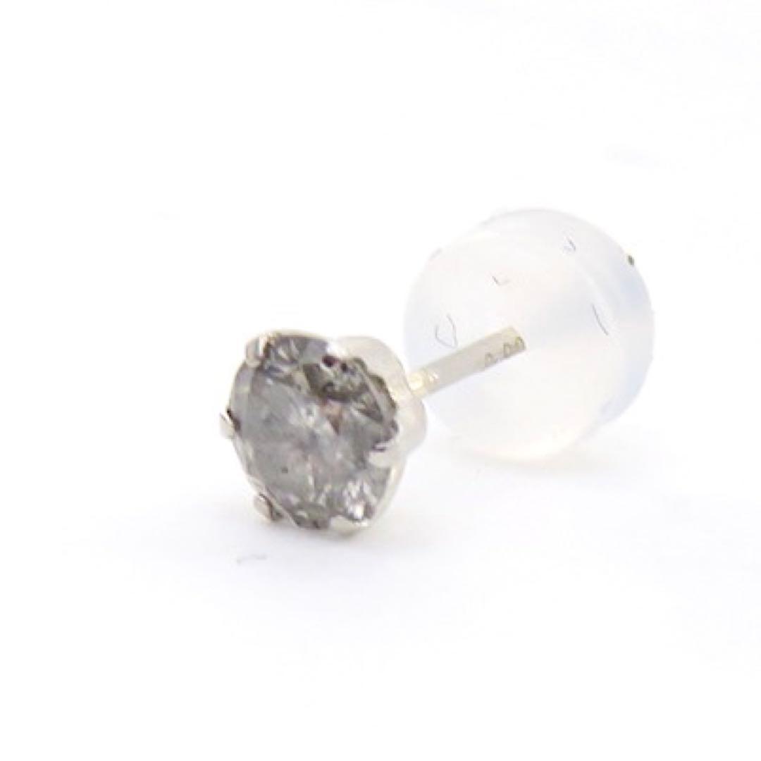T*T様 Pt900 天然ダイヤモンド0.28ct 片耳ピアス ダイヤモンドピア