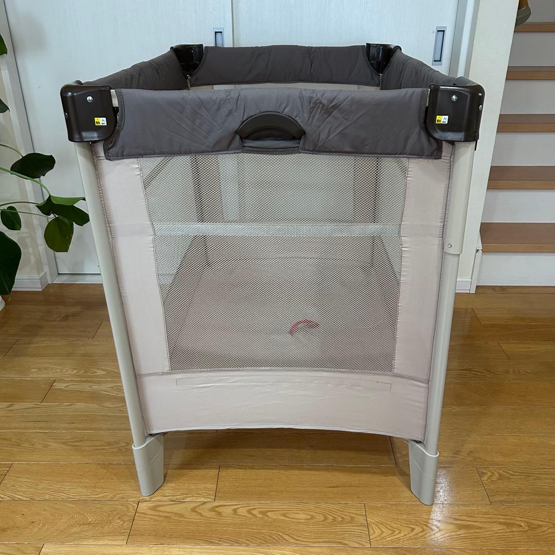 【美品】Aprica アップリカ ココネルエアー ベビーベッド ココアブラウン