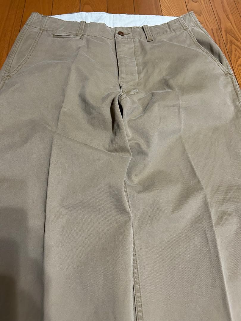 ジャーナルスタンダードLUXE ビッグチノパンツ