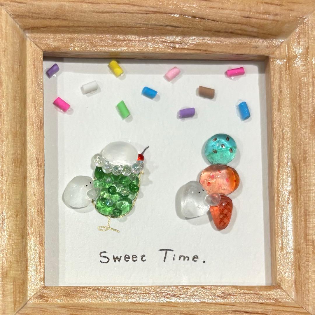 メルカリ ♡オーダー　シーグラスアート