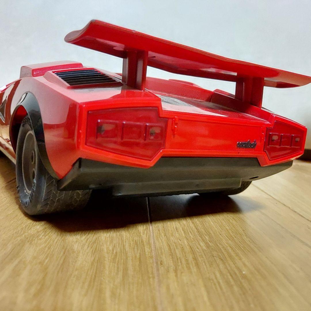 ランボルギーニカウンタックLP500 昭和レトロ トイラジコン アトコミスーパー