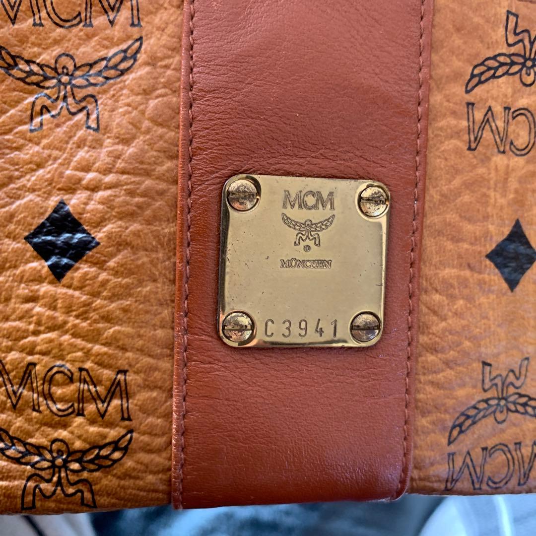 MCM ロゴプリント ボディバッグ