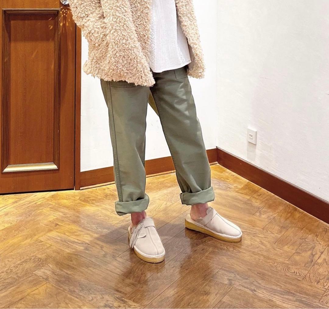 再値下げしました‼︎‼︎CLARKS ORIGINALS サボサンダル グレー