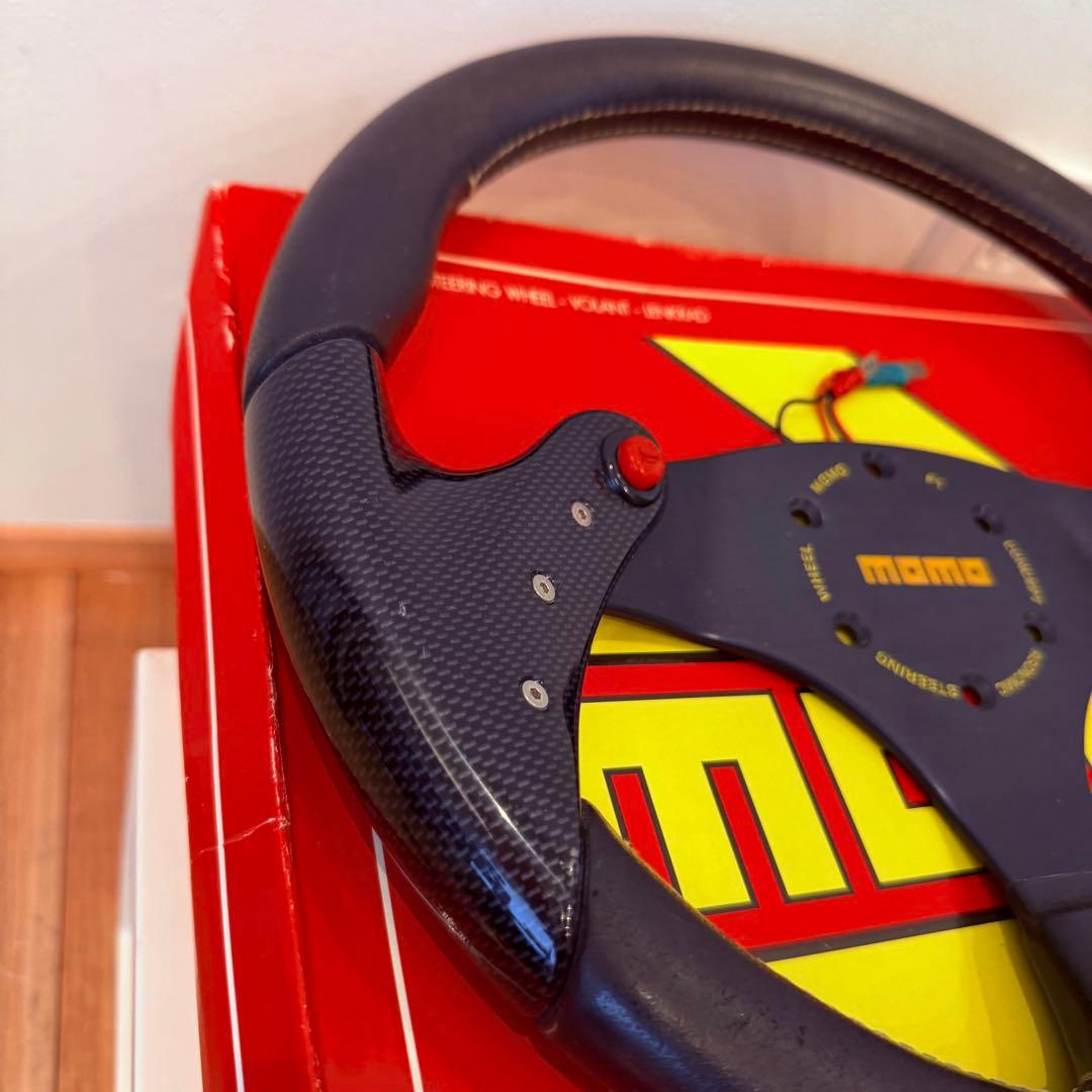 MOMO F1 concept 35cm ステアリング カーボン 希少 ハンドル