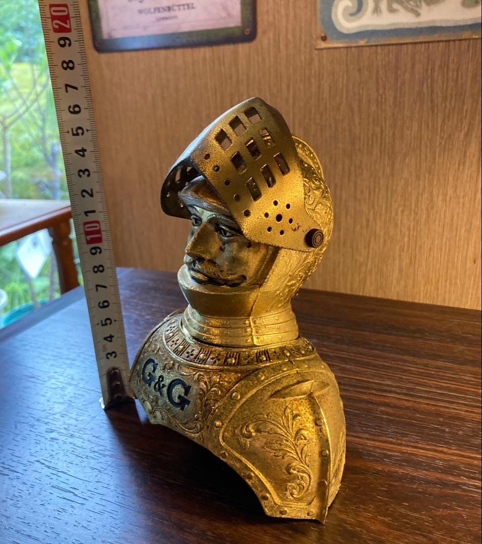 ニッカ ヴィンテージ 鎧 兜 甲冑 騎士 アンティーク 置物 昭和 レトロ 雑貨