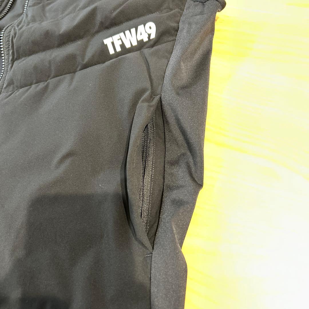 ms　TFW49 Lサイズ　新品　中綿ダウンベスト　ブラック