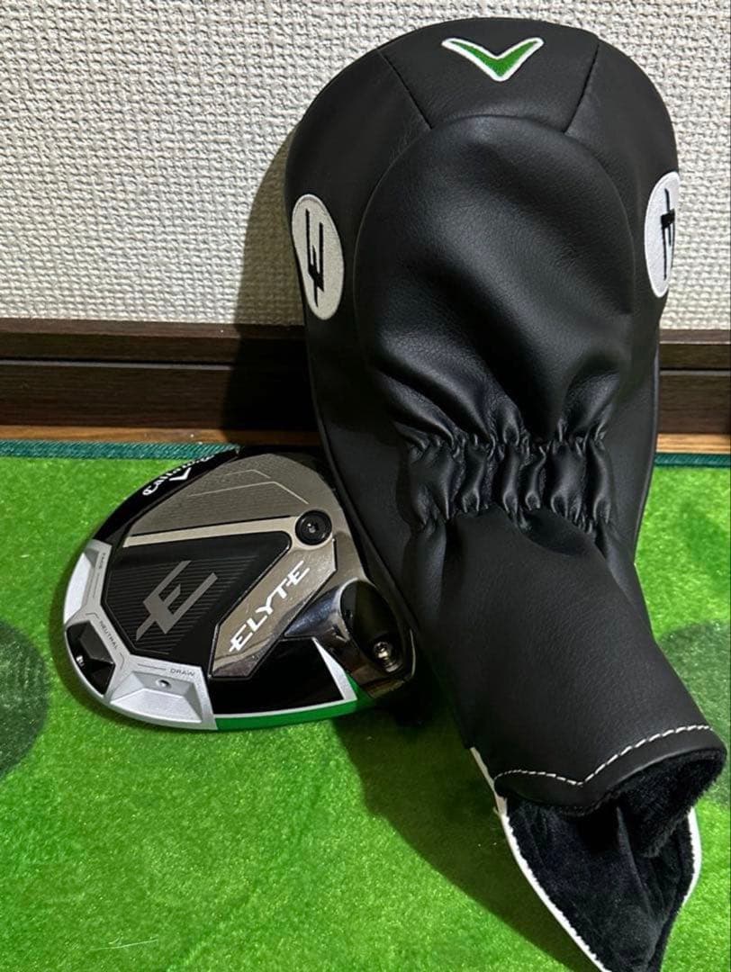 Elyte ドライバー カーボン製 マットブラック　ヘッドのみ