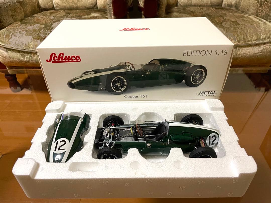 価格変更1/18 シュコー クーパー F1 T51 1959イギリスGP未展示品