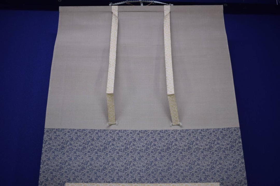 /岡本豊彦/山水小屋図/雨中水辺図/布袋屋掛軸HJ-533