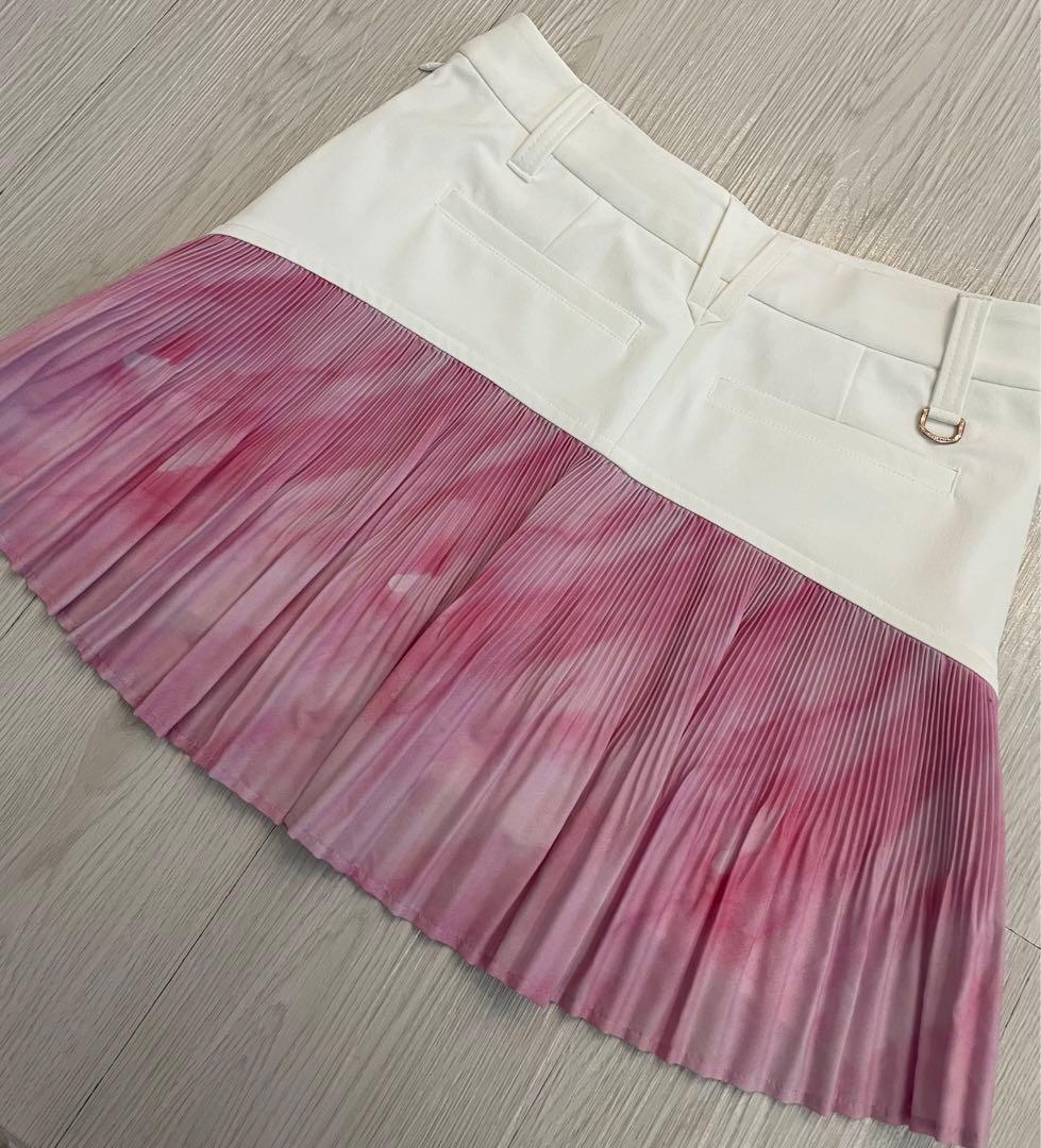 ☆DESCENTE デサントゴルフ スワロフスキー スカート☆