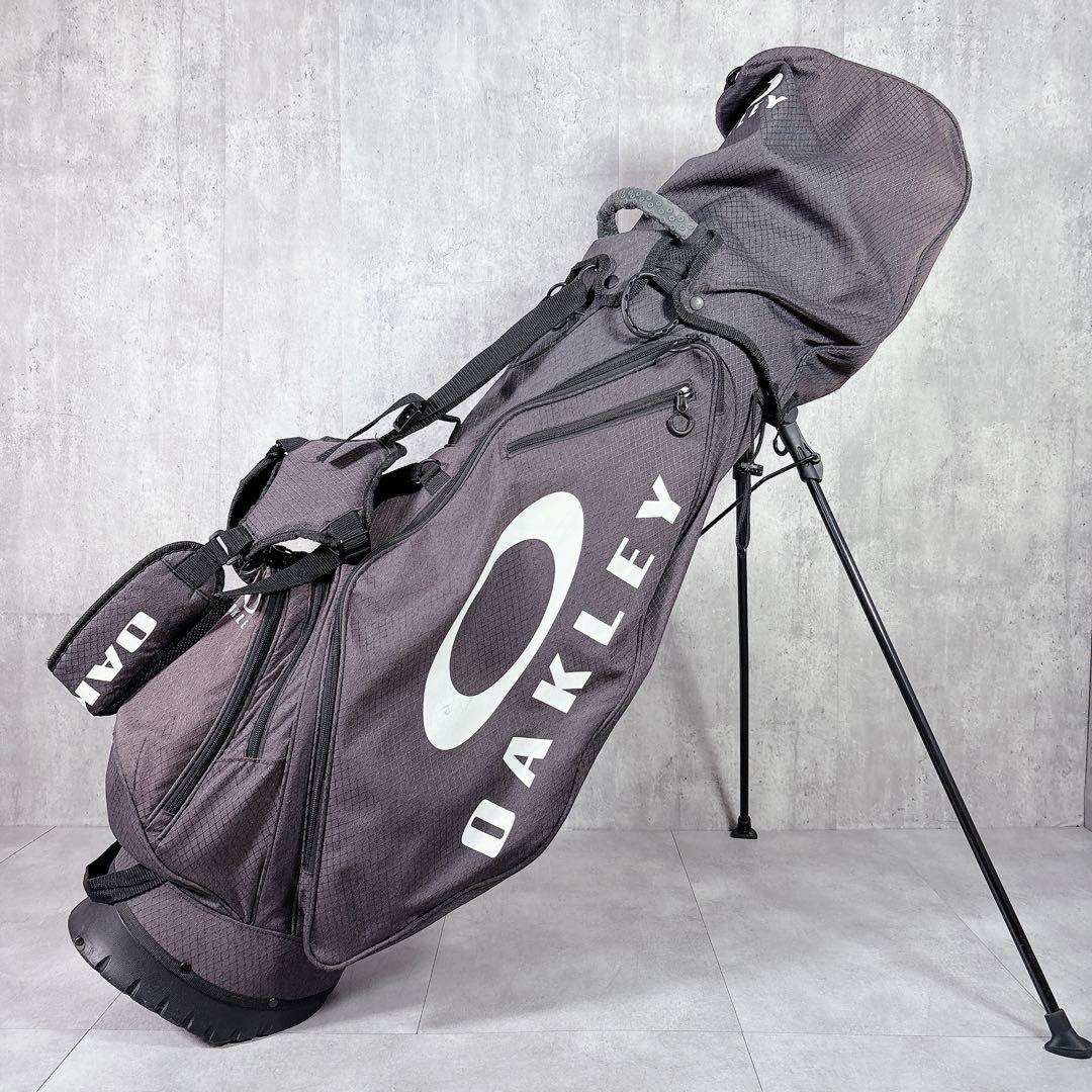V586 OAKLEY オークリー ゴルフ スタンド キャディバッグ グレー