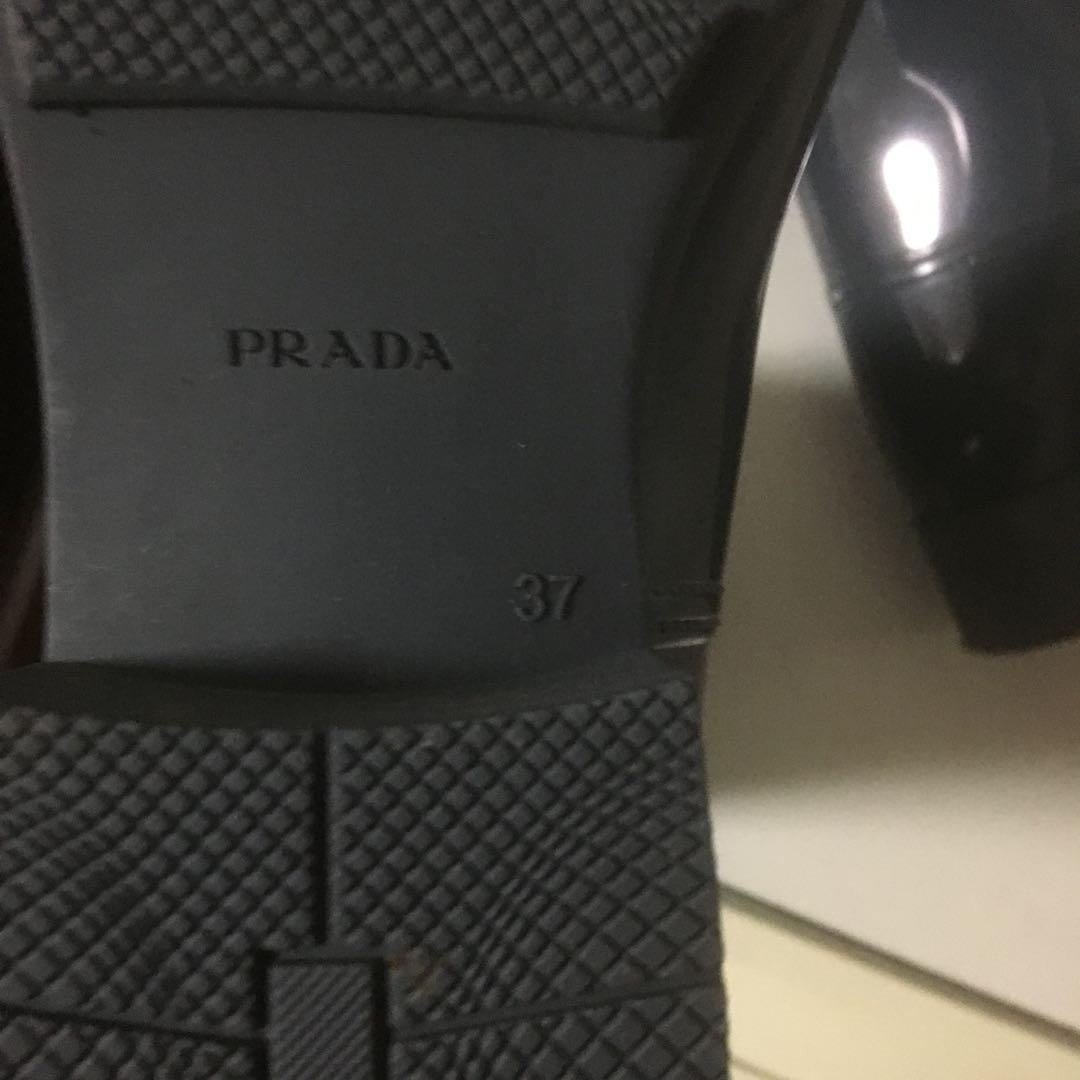 プラダ ラバーブーツ