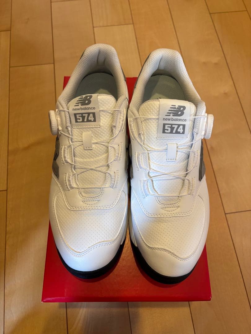 New Balance 574 ホワイト/グレー