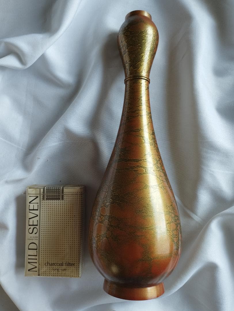 青銅花瓶　蔵出し　詳細不明