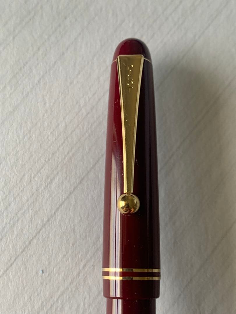 PILOT 万年筆 ボルドー 14Kペン先