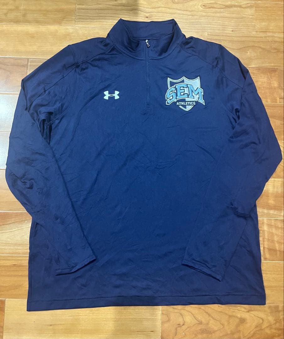 Under Armour SEM ATHLETICS ハーフジップ長袖　日本XL