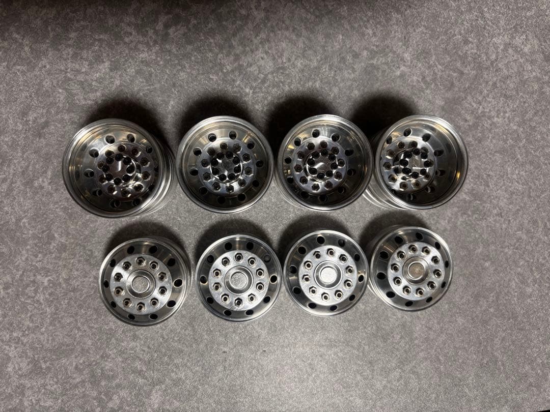 TAMIYAタミヤ 1/14トレーラー　台車屋さん 10穴アルミホイール