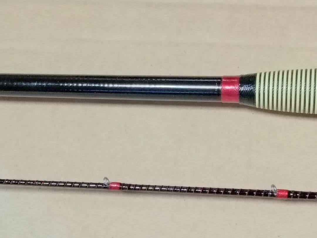 チヌ竿　筏竿　 手作り　布袋竹 ②