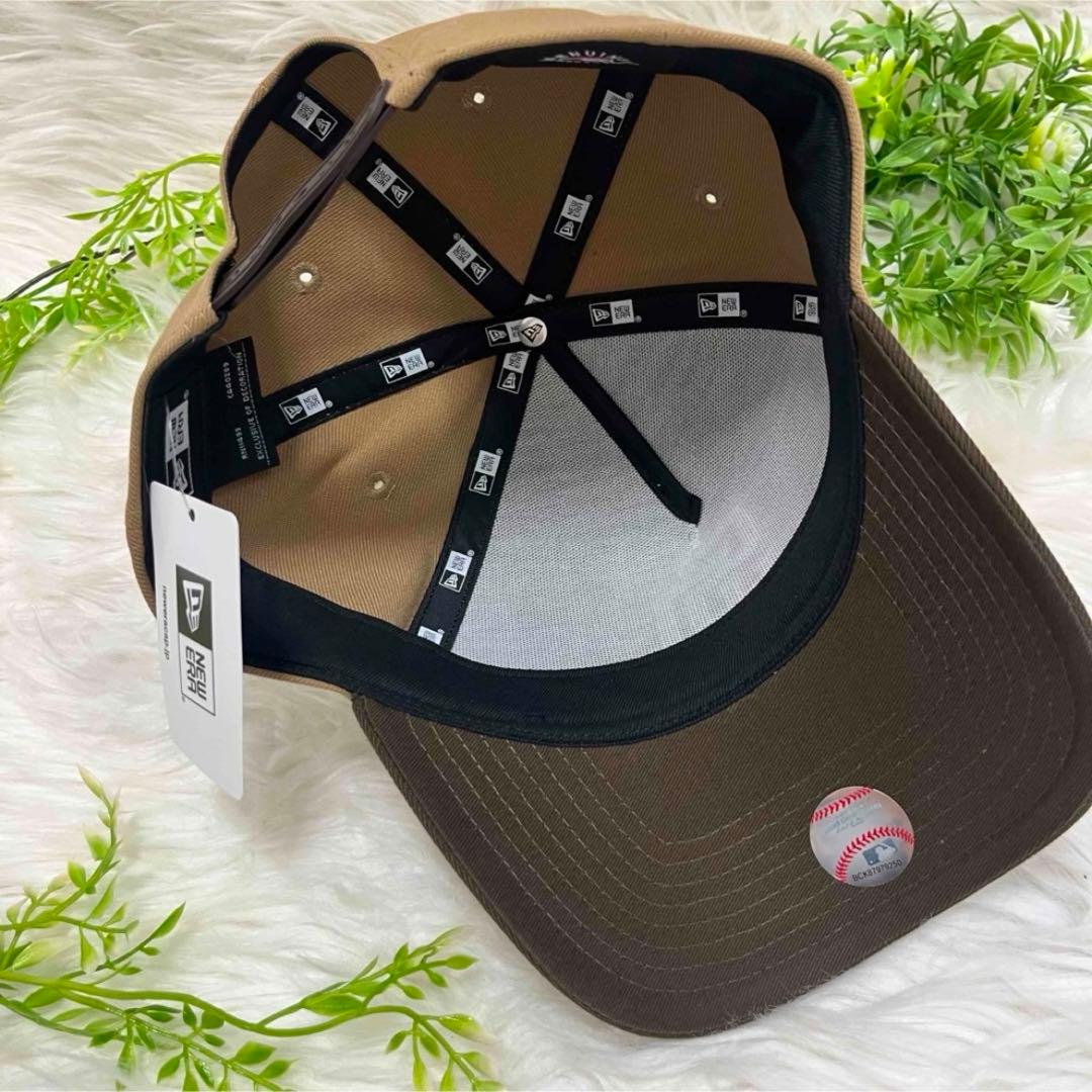 新品 NEWERA SD サンディエゴ ベージュ ニューエラ キャップ MLB