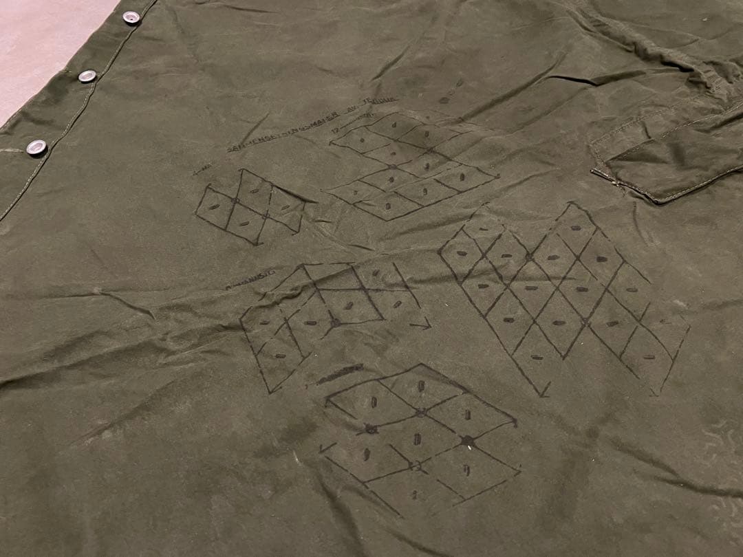 4枚セット ノルウェー軍 軍幕 テント ツェルトバーン シェルターハーフ 実物