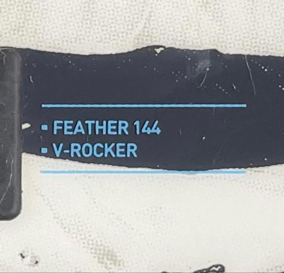 スノーボードセットバートンフェザーレディース3点 144cm24.5cm激安❣️