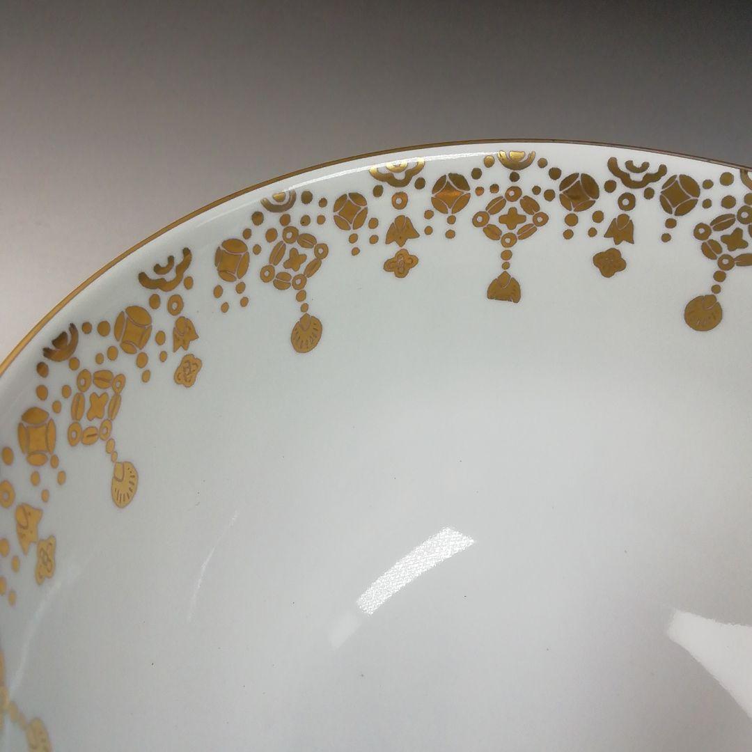 Ｔ７３７　茶碗　『赤地　金襴手』『瑞豊窯 造』　共箱　抹茶碗　茶道具