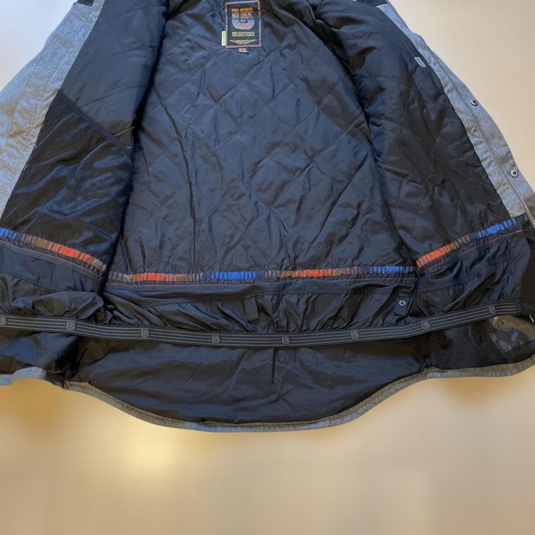 BURTON グレー フード付き スノーボード ウェアー Size/ XL