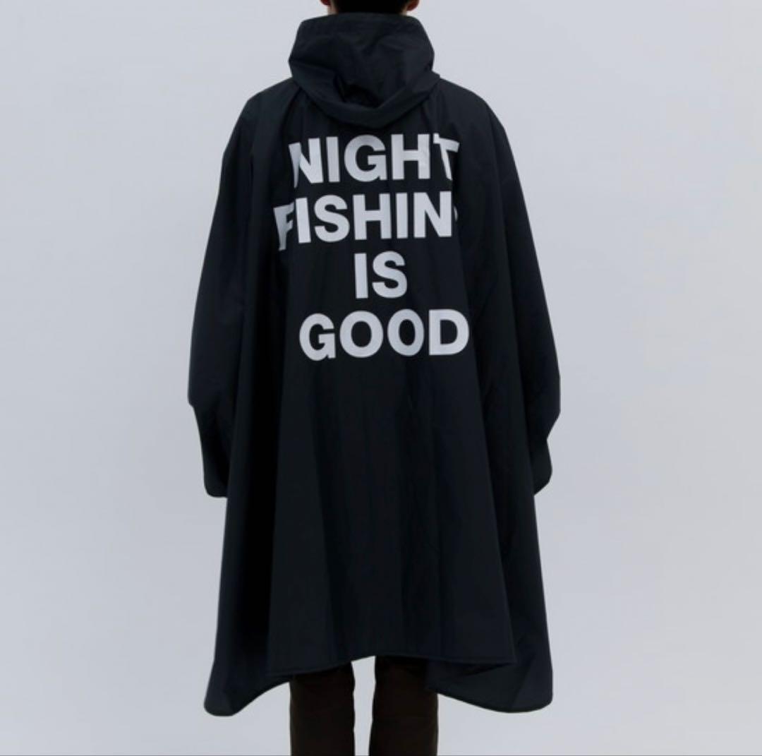 サカナクション レインポンチョとM/M巾着袋 NFIG RAIN PONCHO