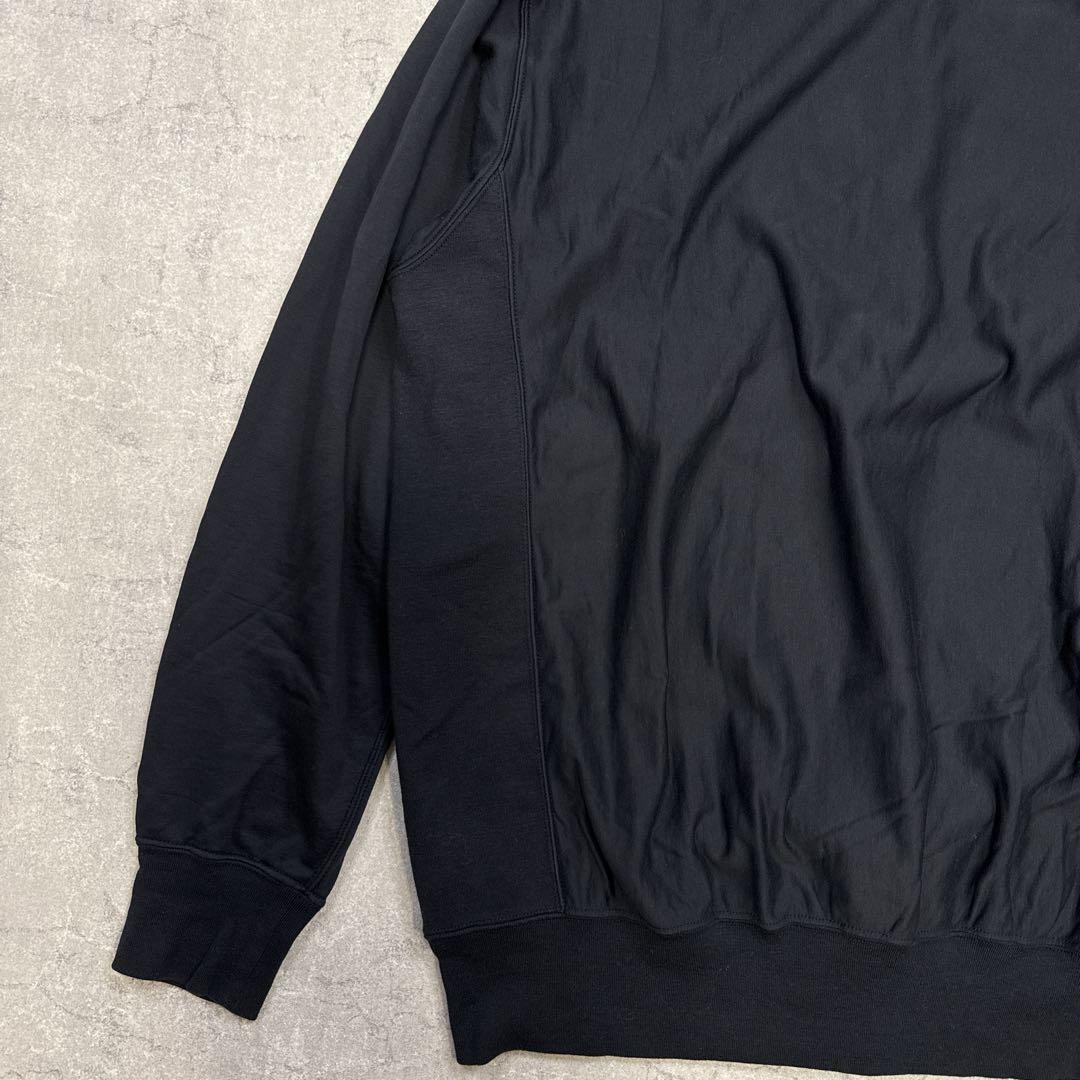 AURALEE ELASTIC HIGH GAUGE SWEAT 黒 23ss