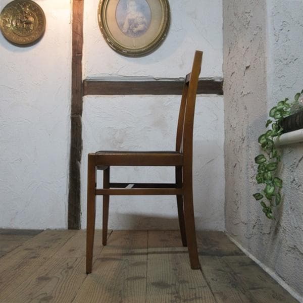イギリス アンティーク 家具 ダイニングチェア 椅子 イス 店舗什器 4892d