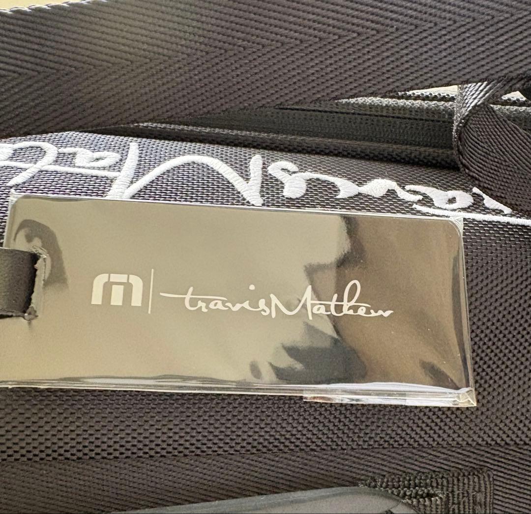 JPSR223 新品・未使用トラビスマシュー　 ブラックキャディバッグ