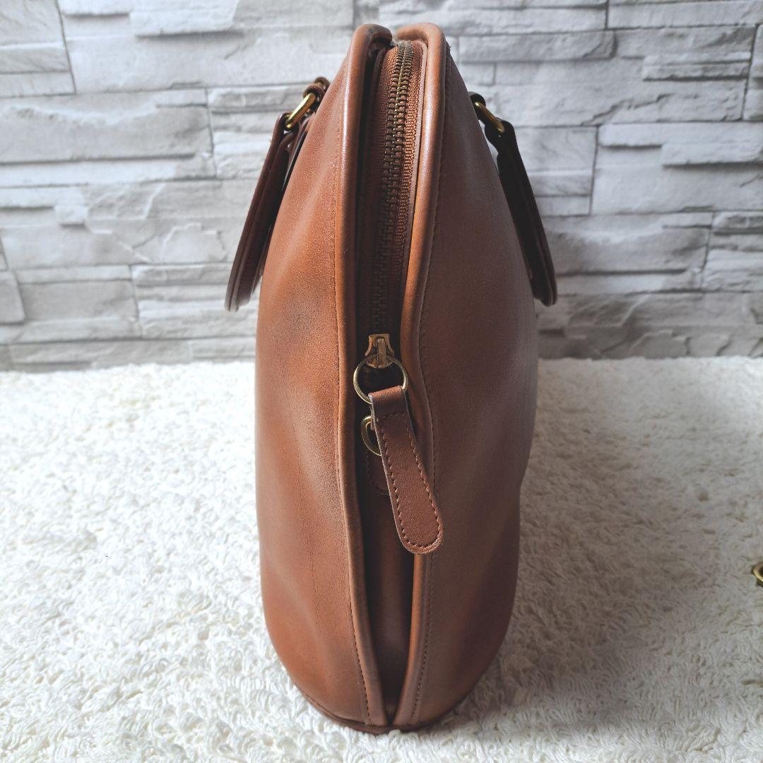 COACHオールドコーチ　2way ショルダーバッグ　ブラウン肩掛けハンドバッグ