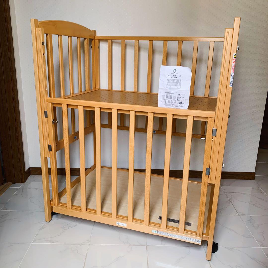 【♡1点限り♡】ヤマサキ　木製ミニベビーベッド プチモール⭐︎