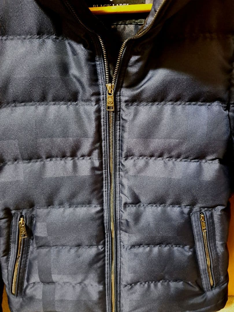 しゅーさん専用　シャドーチェックダウン　ブラックレーベルクレストブリッジ