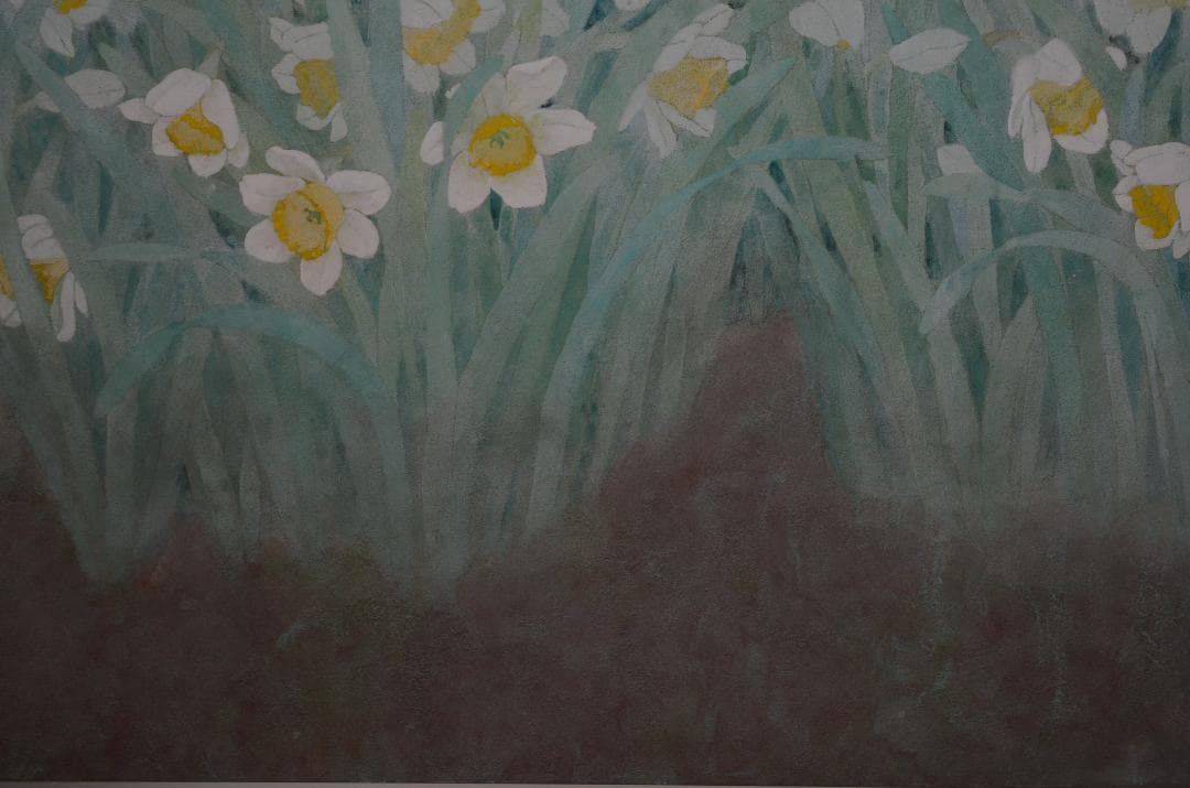 【作品名 「夢想」 岩絵の具】東山魁夷の流派