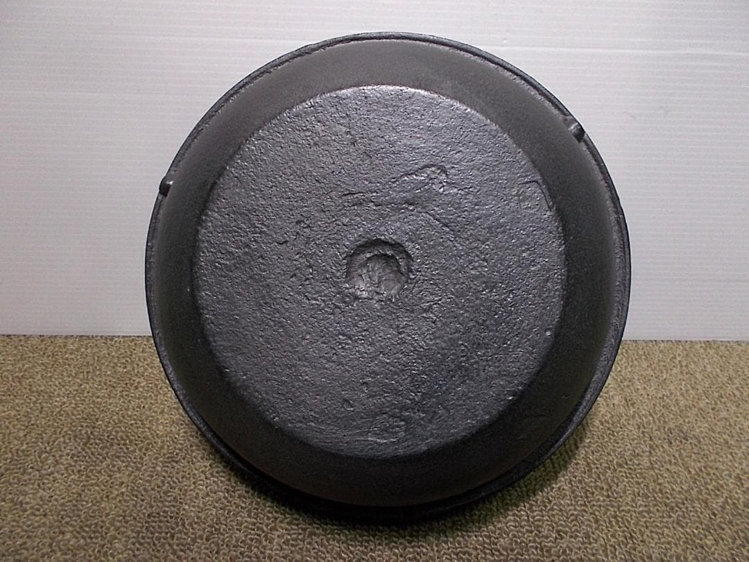 茶道具 風炉型野々田電熱器 黒真塗 茶釜 送料込み