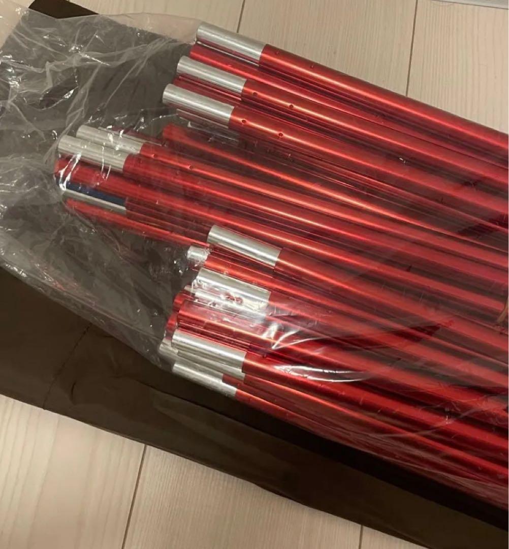 (未使用品)スノーピーク ポイントギフト リビングシェルレッドフレーム