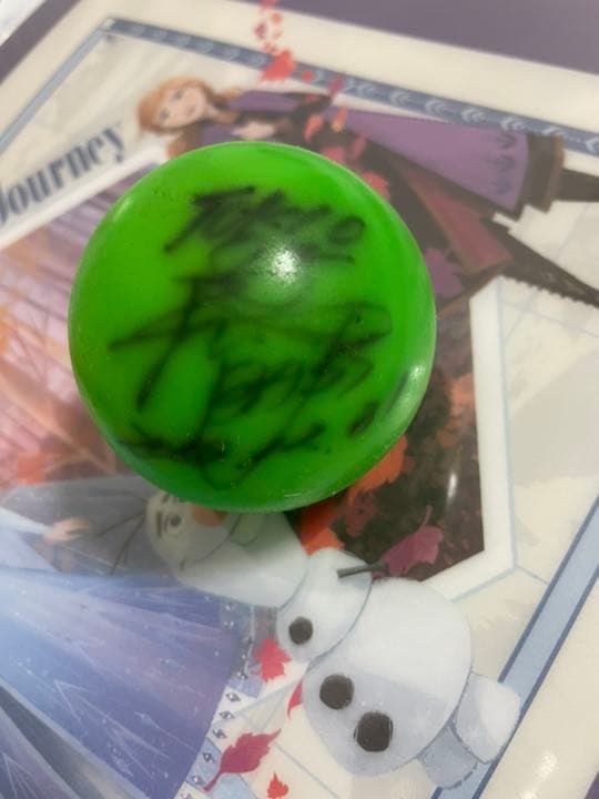 元TOKIO山口達也 直筆サイン入りボール