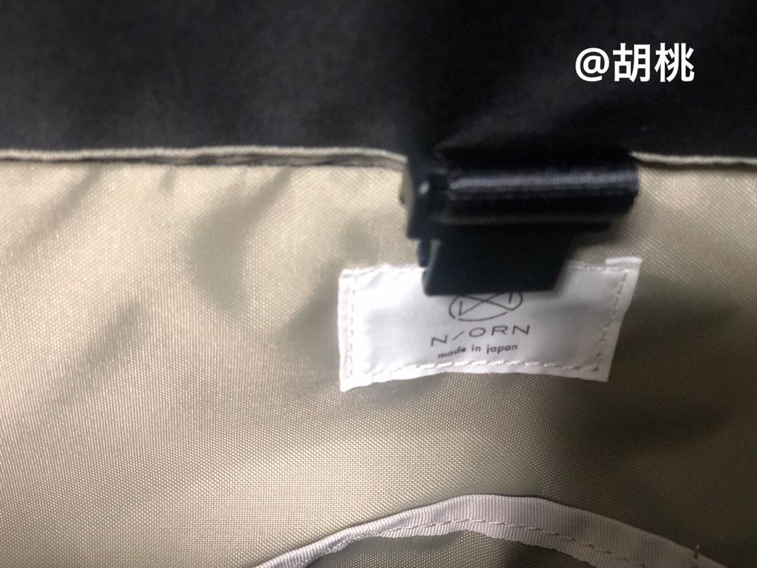 N/ORN ノルン 抱っこバッグ　ブラック